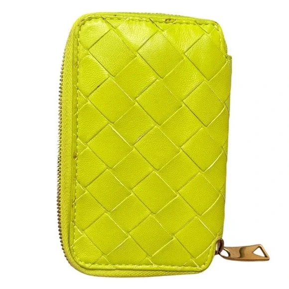 BOTTEGA VENETA INTRECCIATO ZIP AROUND‎ KEY POUCH - Picture 3 of 8